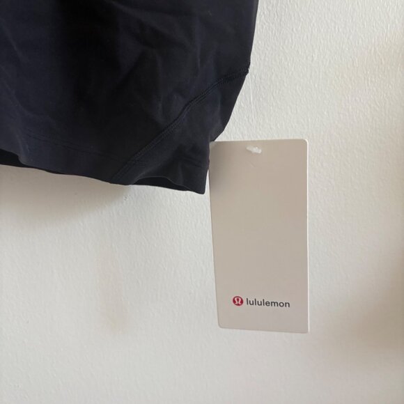 Lululemon Athletic Align Nulu Crop Tank Top Black NWT Women’s Size 12 - Picture 7 of 7